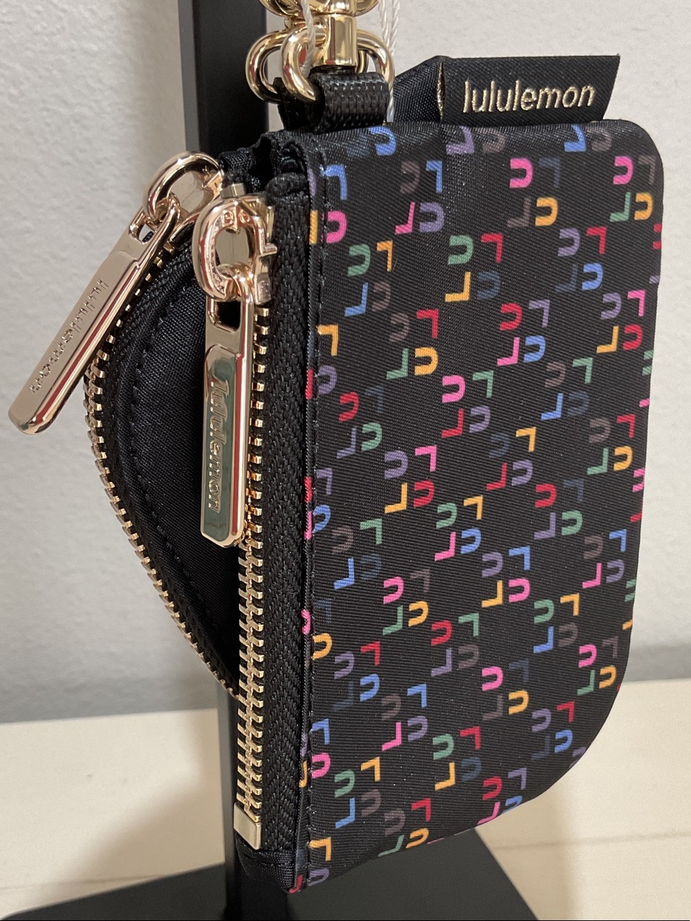 lululemon athletica Rainbow Dual Pouch Wristlet- LUBM